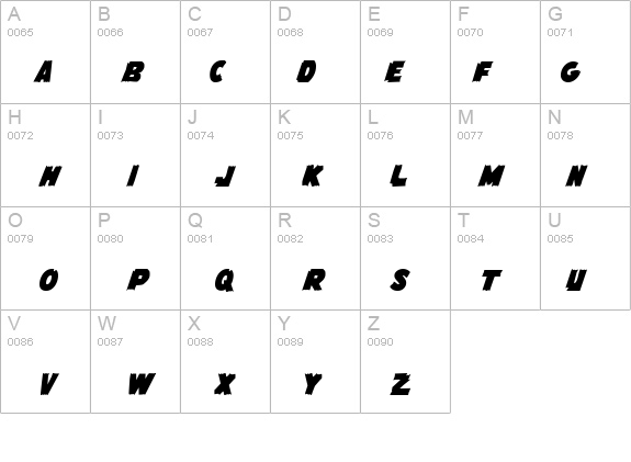 Flying Leatherneck details - Free Fonts at FontZone.net