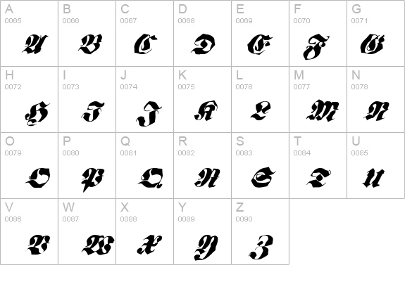 Frakt details - Free Fonts at FontZone.net