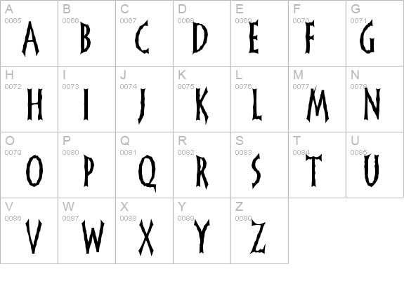 FrankenDork details - Free Fonts at FontZone.net