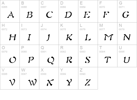 Freedom 9 Italic details - Free Fonts at FontZone.net