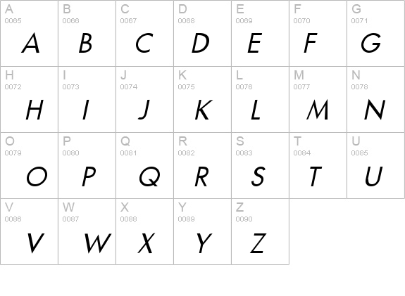 Fusi Italic details - Free Fonts at FontZone.net