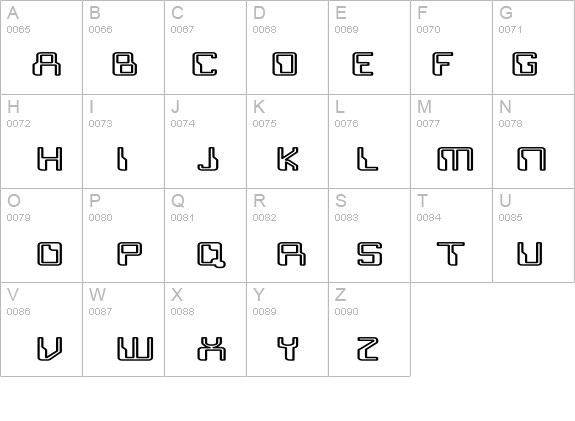 Future HE Bold details - Free Fonts at FontZone.net