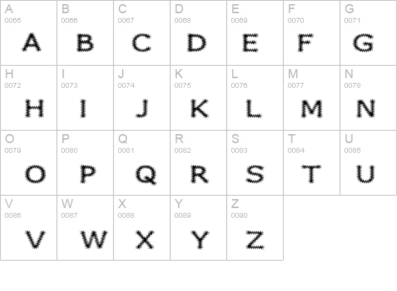  fuzzy-xmas details - Free Fonts at FontZone.net