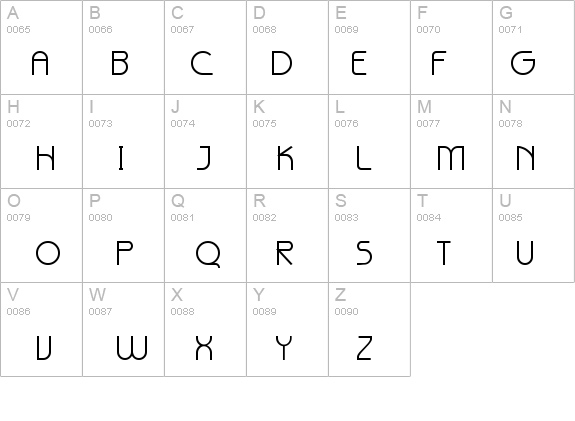 Galexica Plain details - Free Fonts at FontZone.net
