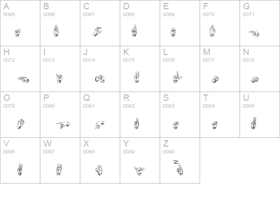 Gallaudet Regular details - Free Fonts at FontZone.net