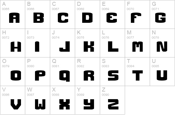 Gear Crank details - Free Fonts at FontZone.net