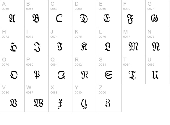 GF Gesetz details - Free Fonts at FontZone.net