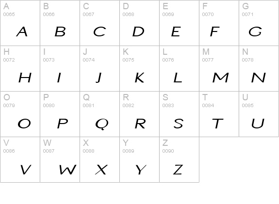 Ginger Italic details - Free Fonts at FontZone.net