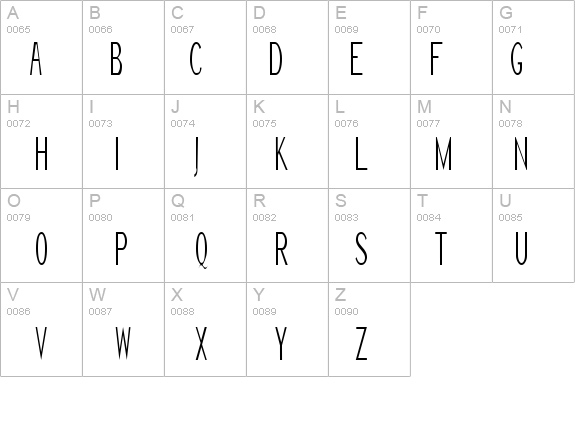 GirthControl details - Free Fonts at FontZone.net