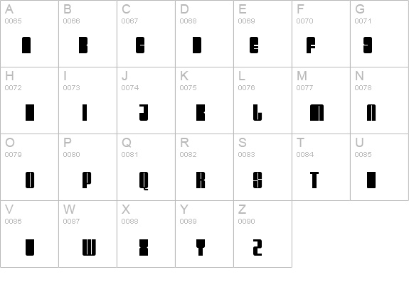 Glare details - Free Fonts at FontZone.net