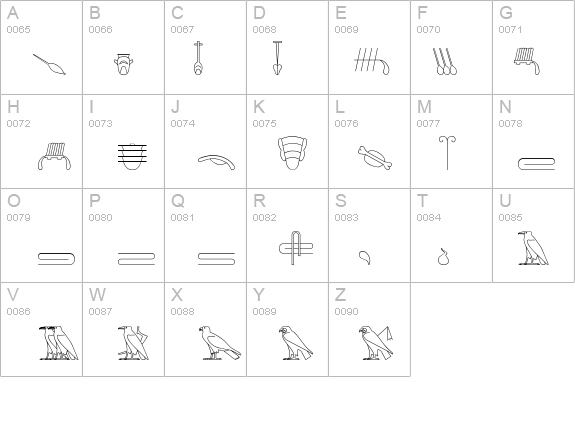 GlyphBasic B details - Free Fonts at FontZone.net