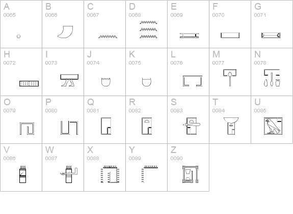 GlyphBasic C details - Free Fonts at FontZone.net