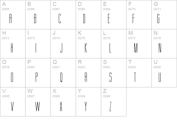 Gorgio Normal details - Free Fonts at FontZone.net