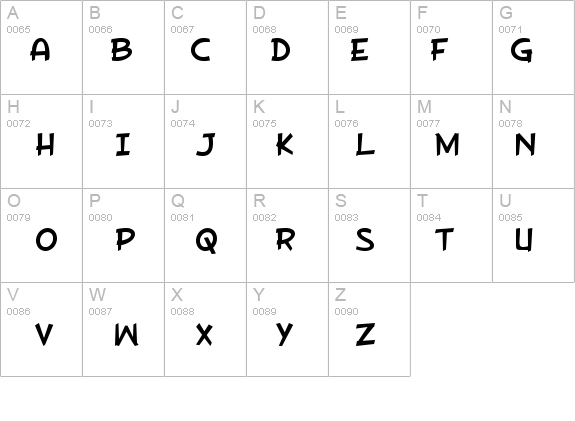 Gorilla Milkshake details - Free Fonts at FontZone.net