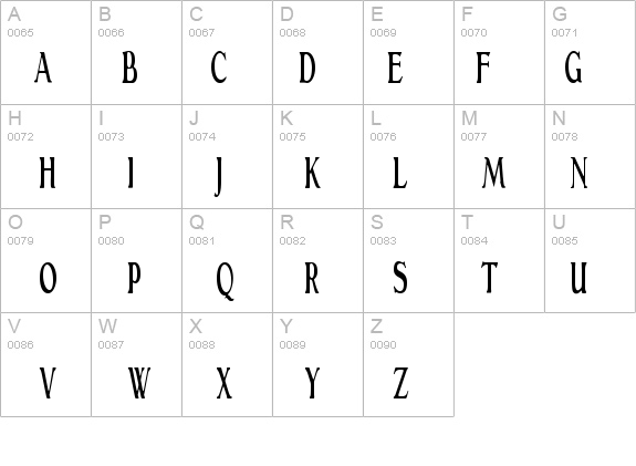 GranthamLightCondensed details - Free Fonts at FontZone.net