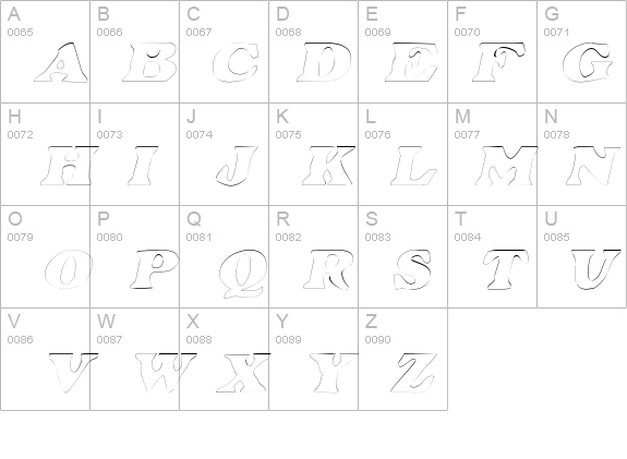 GrantOutline Oblique details - Free Fonts at FontZone.net