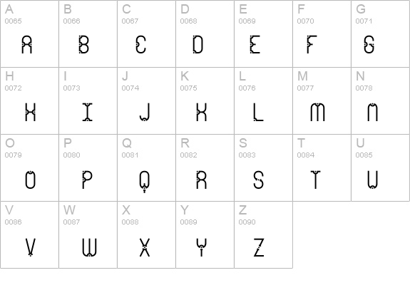 Granular BRK details - Free Fonts at FontZone.net