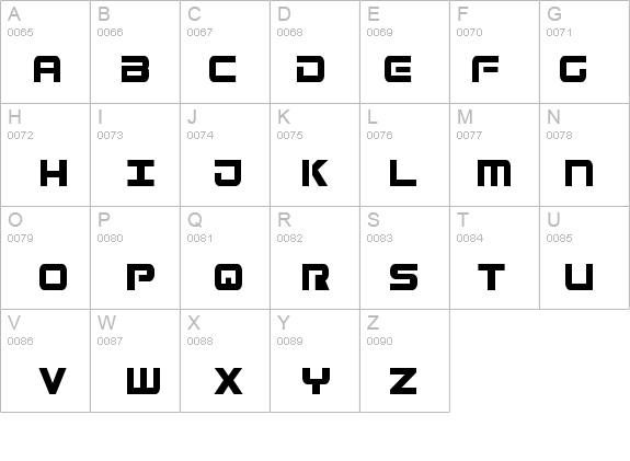 Gunship Condensed details - Free Fonts at FontZone.net