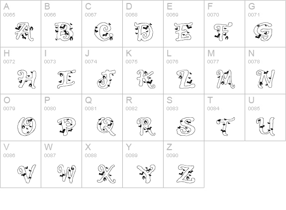 Halloween Bats details - Free Fonts at FontZone.net