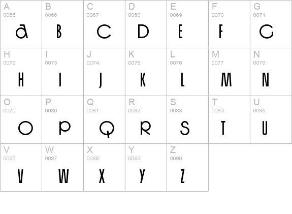 Handicap details - Free Fonts at FontZone.net