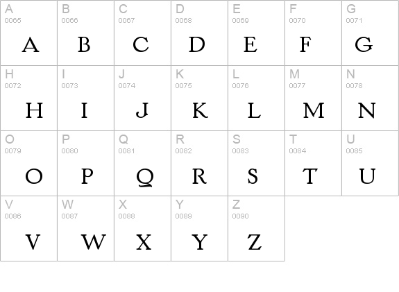 HandleOldstyleStd details - Free Fonts at FontZone.net
