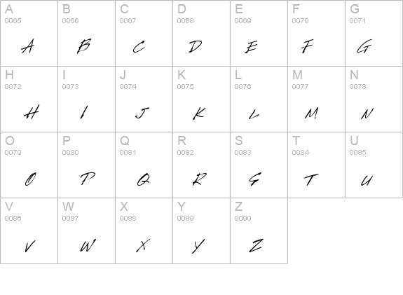 HandScript Italic details - Free Fonts at FontZone.net