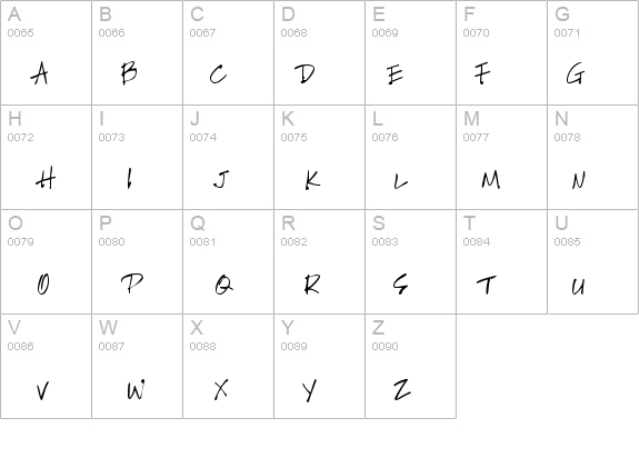 HandScriptUpright Regular details - Free Fonts at FontZone.net