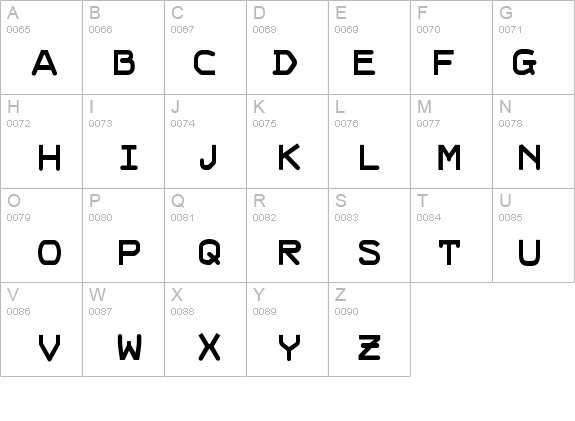 HardCase-DemiBold details - Free Fonts at FontZone.net
