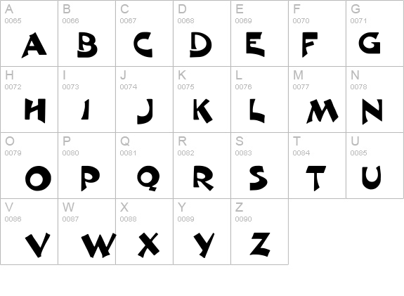 Harquers details - Free Fonts at FontZone.net