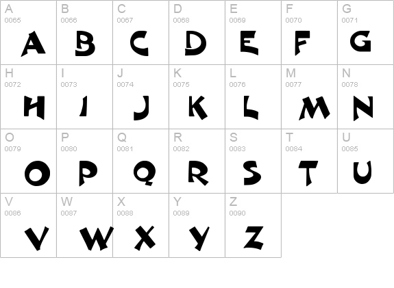 Harquil details - Free Fonts at FontZone.net