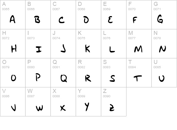 HodgesHand details - Free Fonts at FontZone.net