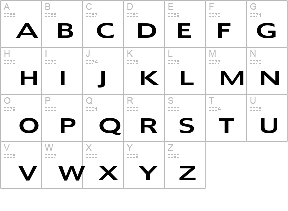 Humana Wd details - Free Fonts at FontZone.net