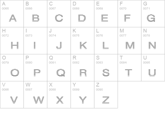 HvStripe-ExtraBold details - Free Fonts at FontZone.net