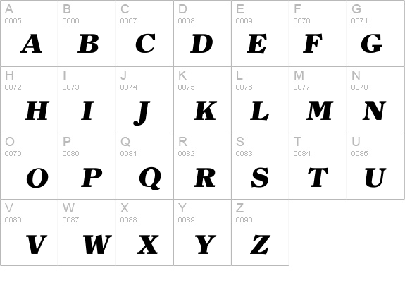 Iclerface-Heavy details - Free Fonts at FontZone.net