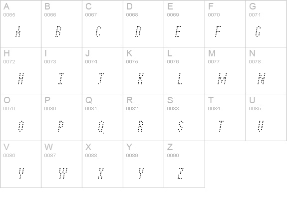 IDEOblique details - Free Fonts at FontZone.net