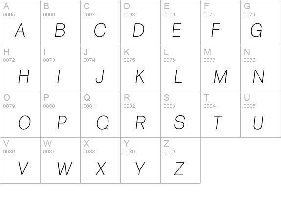 Iformula-Xlight details - Free Fonts at FontZone.net