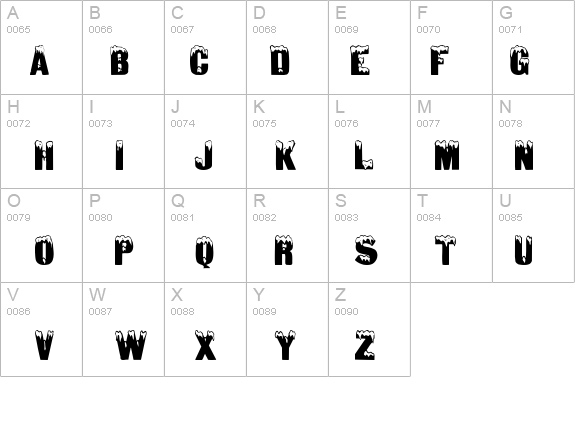 IglooCaps details - Free Fonts at FontZone.net