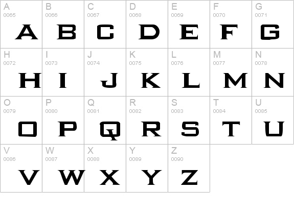 Ikarus Regular details - Free Fonts at FontZone.net