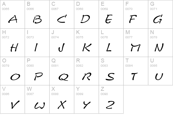 Ileobelix-Regular details - Free Fonts at FontZone.net