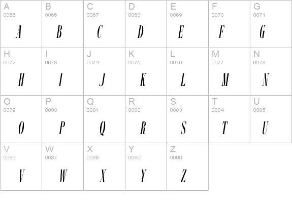 ImprimeurClassiqueEF-Obl details - Free Fonts at FontZone.net