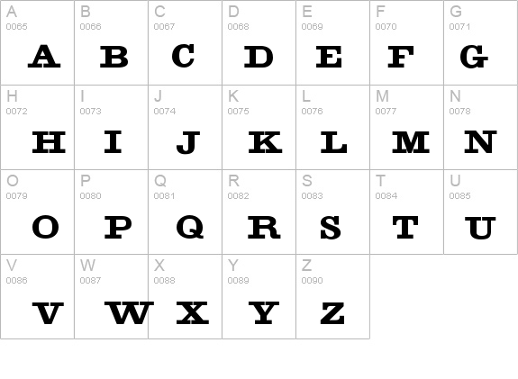 IndustrialPress details - Free Fonts at FontZone.net