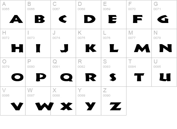 Indy Extended Normal details - Free Fonts at FontZone.net