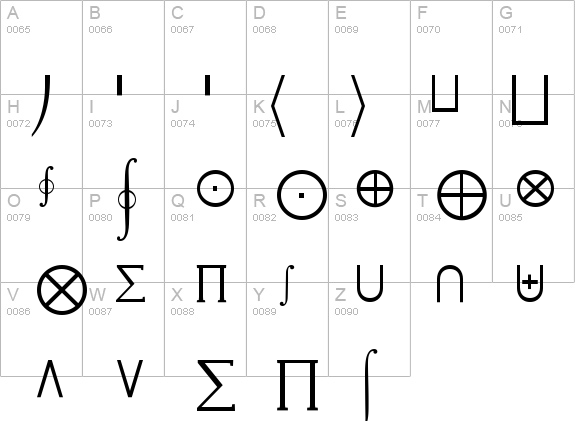 Insight Math Extension SSi Extension details - Free Fonts at FontZone.net