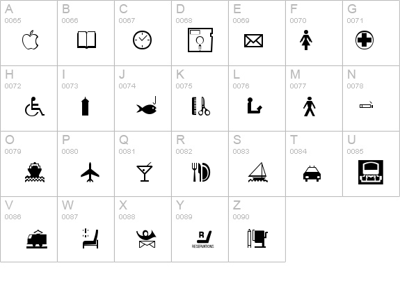 Inter Dingbats FC details - Free Fonts at FontZone.net