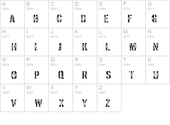 Interplanetary details - Free Fonts at FontZone.net