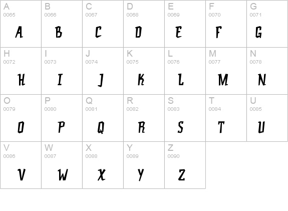 JacqueRegular details - Free Fonts at FontZone.net