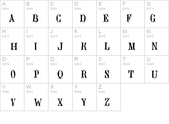 JacquesRoughcut Regular details - Free Fonts at FontZone.net