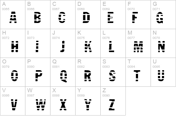 Jailbird details - Free Fonts at FontZone.net