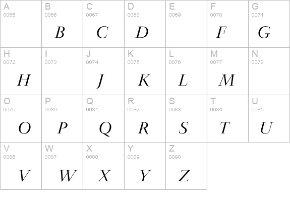 JardineLightItalic details - Free Fonts at FontZone.net