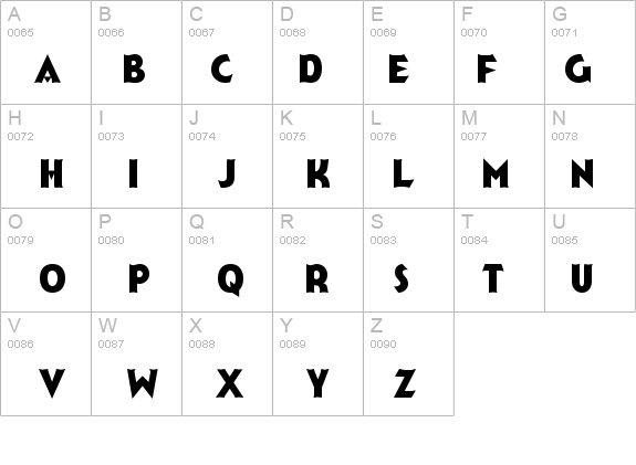 Jerk Reg details - Free Fonts at FontZone.net